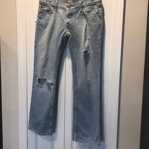 Hollister distressed jeans
